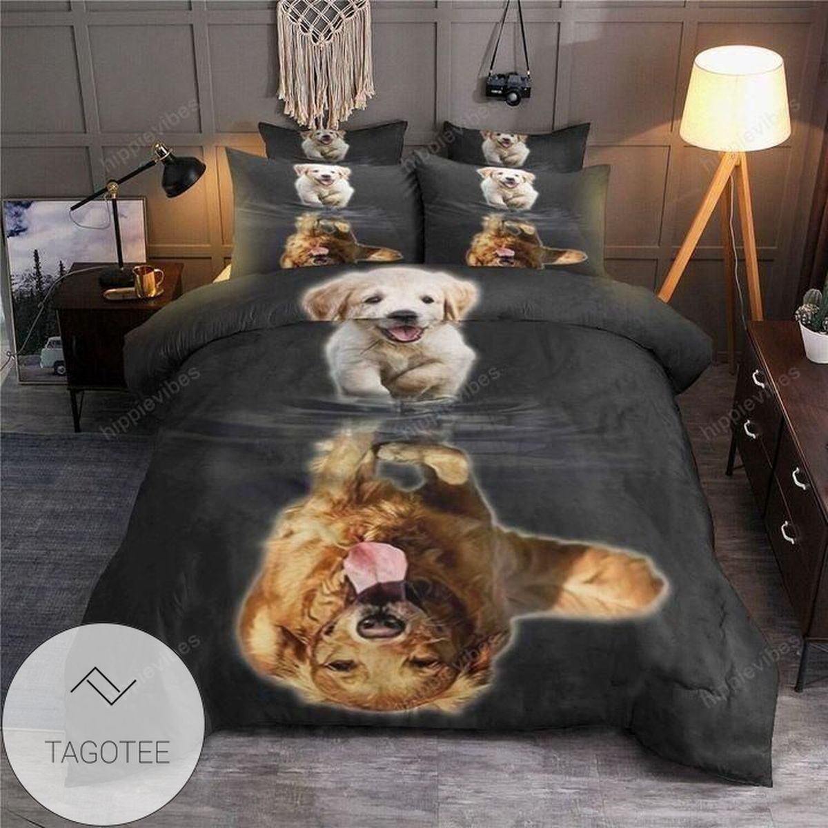 Love Golden Retriever Dog Animal 191 Bedding Set 2022