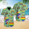 Love Is Love Lgbt Pride Full Printing Hawaiian Shirts Hl