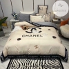 Luxury Cn Chanel Type 105 Bedding Sets Duvet Cover Luxury Brand Bedroom Sets 2022