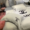Luxury Cn Chanel Type 81 Bedding Sets Duvet Cover Luxury Brand Bedroom Sets 2022