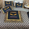 Luxury Fendi Roma Luxury Brand Type 04 Bedding Sets Duvet Cover Bedroom Sets 2022