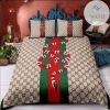Luxury Gc Gucci 12 Bedding Sets Duvet Cover Bedroom Luxury Brand Bedding Customized Bedroom 2022