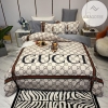 Luxury Gc Gucci Type 87 Bedding Sets Duvet Cover Luxury Brand Bedroom Sets 2022