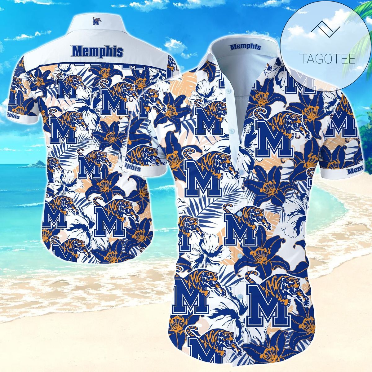 Memphis Tigers Authentic Hawaiian Shirt 2022