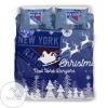 Merry Christmas New York Rangers Hockey Sport 2 Bedding Set 2022