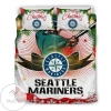 Merry Christmas Seattle Mariners Baseball Sport 2 Bedding Set 2022