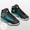 Miami Dolphins Air Jordan 13 Shoes Sport V99 Sneakers For Fan