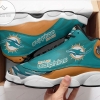 Miami Dolphins Football Team Air Jordan 13 Shoes For Fan Sneakers