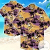 Minnesota Vikings Coconut Tree Authentic Hawaiian Shirt 2022 3d