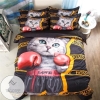 Muay Thai Boxing Cat Animal 216 Bedding Set 2022
