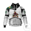 NHL Arizona Coyotes Star Wars May The 4th Be With You White Personalized Jersey All Over Print Hoodie Shirt Zipper Jacket