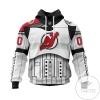 NHL New Personalized Jersey Devils Star Wars May The 4th Be With You White Personalized Jersey All Over Print Hoodie Shirt Zipper Jacket