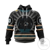 NHL San Jose Sharks Star Wars May The 4th Be With You Black Version Personalized Jersey Hoodie T-shirt Jacket