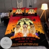 Never Mind The Witch Beware Of The Golden Retriever Halloween Dog Animal 120 Bedding Set 2022