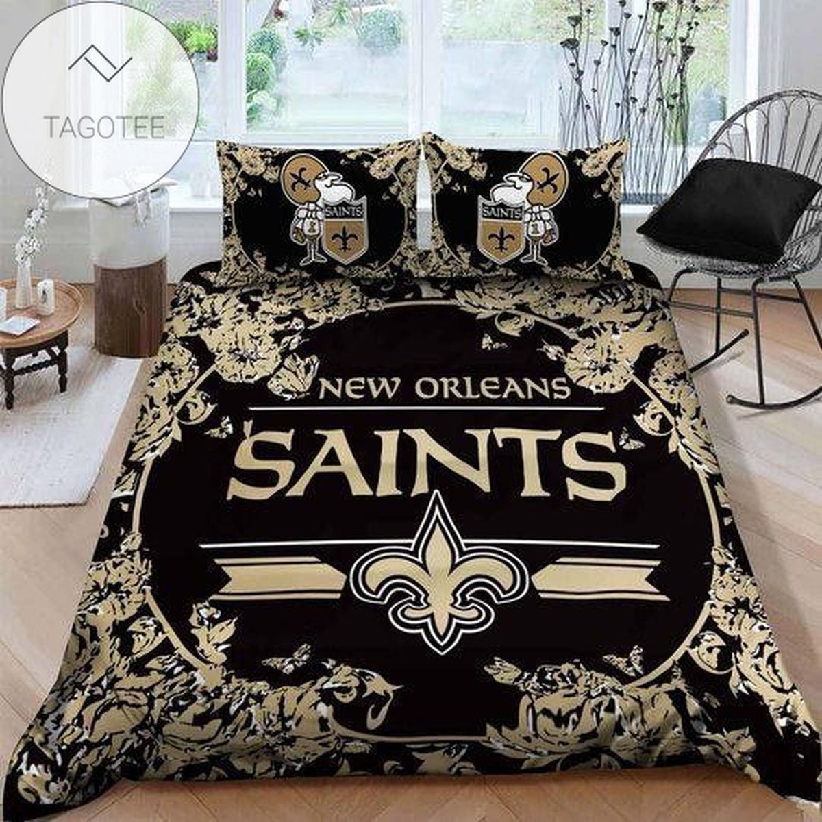 New Orleans Saints Bedding Set Duvet Cover Set Bedroom Set Bedding Set 2022