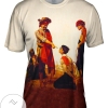Norman Rockwell - Cousin Reginald Plays Pirate (1917) Mens All Over Print T-shirt