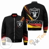 Oakland Raiders NFL Black Apparel Best Christmas Gift For Fans Bomber Jacket