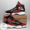 Oklahoma Sooners Custom No118 Air Jordan 13 Shoes Sneakers