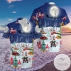 Order Amazing Christmas Night Sky Gnomes Hawaiian Aloha Shirts 2110h