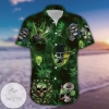 Order Green Lets Get High Weed Skull Unisex Hawaiian Shirt 150221h