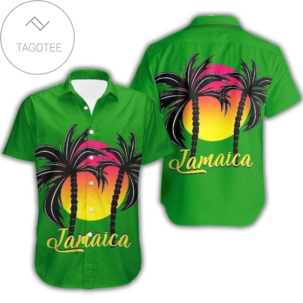 Order Hawaiian Aloha Shirts Jamaica Coconut Tree