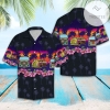 Order Hippie Car Black Tropical Summer 2022 Authentic Hawaiian Aloha Shirts