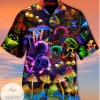 Order Hippie Mushroom Neon Light 2022 Authentic Hawaiian Shirts H