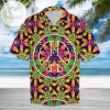 Order Hippie Peace Sign Colorful Tropical Hawaiian Aloha Shirts