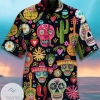 Order Painting Color Skull Native Hawaiian Unisex Aloha Shirts H