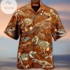 Order T-rex Dinosaur Skull Unisex 2022 Authentic Hawaiian Shirts