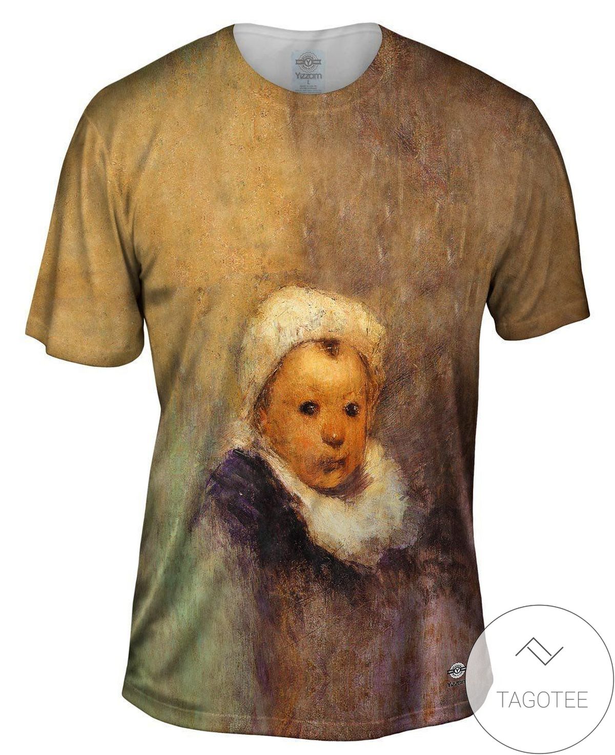 Paul Gauiguine - Portrait Of A Child Aline Gauguine Mens All Over Print T-shirt