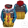 Pennywise IT Movie 3d All Over Print Hoodie And Zipper Hoodie Jacket