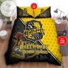 Personalized Hufflepuff Bedding Sets Duvet Cover Luxury Brand Bedroom Sets HUF1 2022