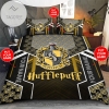 Personalized Hufflepuff Bedding Sets Duvet Cover Luxury Brand Bedroom Sets HUF2 2022