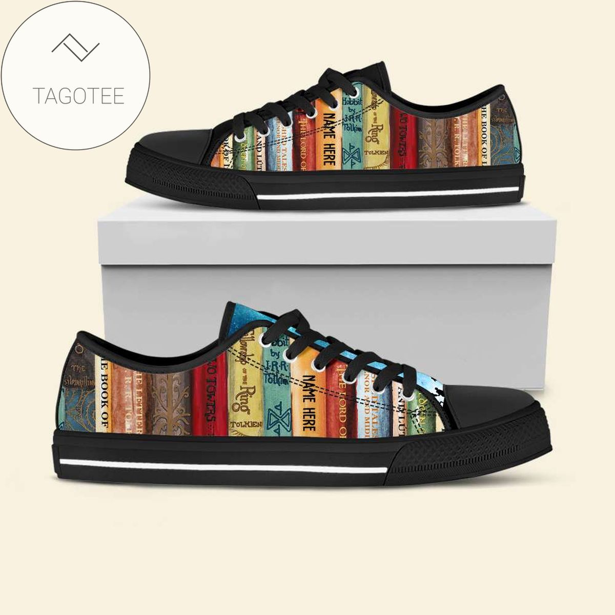 Personalized J. R. R. Tolkien The Book Of Lord Of The Ring Low Top Shoes