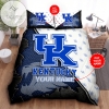 Personalized Kentucky Wildcats Bedding Sets Duvet Cover Luxury Brand Bedroom Sets KW1 2022
