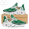 Personalized LSU Tigers NCAA Logo Saint Patrick s Day Shamrock Custom Name Clunky Max Soul Shoes Sneakers For Mens Womens