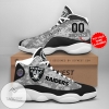 Personalized Las Vegas Raiders Custom No218 Air Jordan 13 Shoes Sneakers