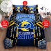 Personalized Los Angeles Rams Bedding Sets Duvet Cover Luxury Brand Bedroom Sets LAR2 2022