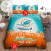 Personalized Miami Dolphins Bedding Sets Duvet Cover Luxury Brand Bedroom Sets MD3 2022