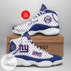 Personalized New York Giants Custom No236 Air Jordan 13 Shoes Sneakers