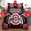Personalized Ohio State Buckeyes Bedding Sets Duvet Cover Luxury Brand Bedroom Sets OSB5 2022