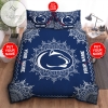 Personalized Penn State Nittany Lions Bedding Sets Duvet Cover Luxury Brand Bedroom Sets PSNL1 2022