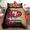 Personalized San Francisco 49ers Bedding Sets Duvet Cover Luxury Brand Bedroom Sets SF1 2022