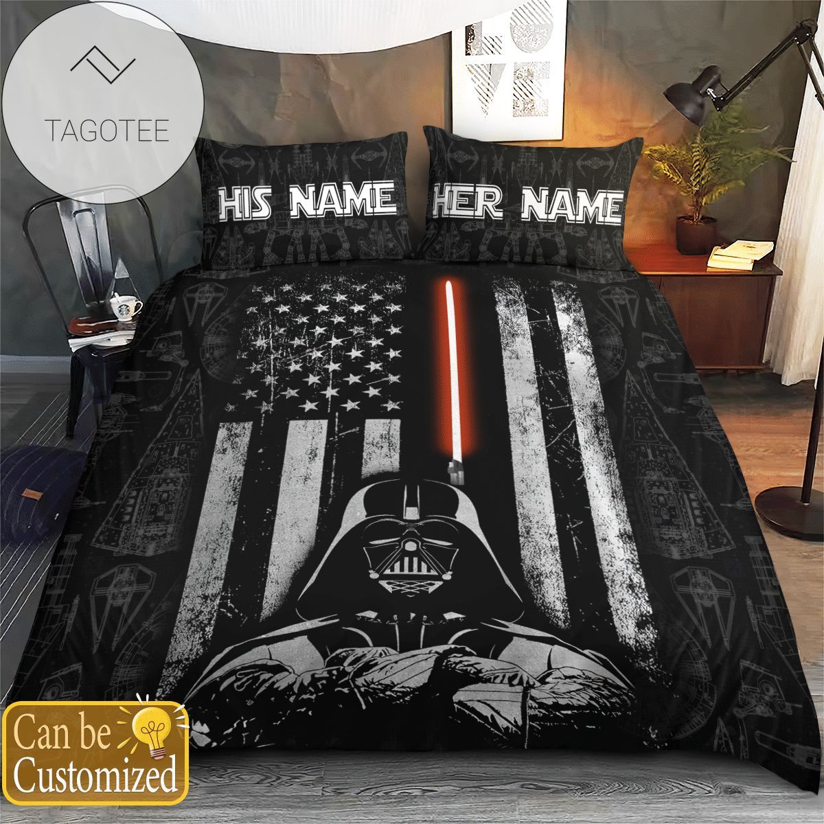 Personalized Star Wars Bedding Sets Duvet Cover Luxury Brand Bedroom Sets SW6 2022