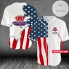 Personalized US Flag Crown Royal Baseball Jersey