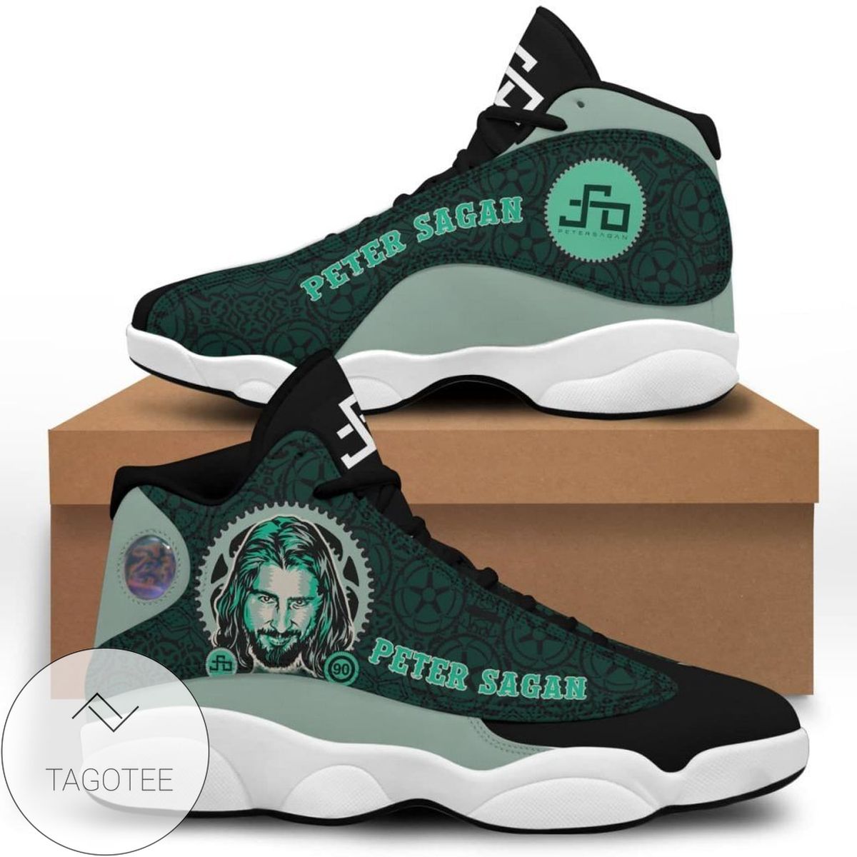 Peter Sagan Air Jordan 13 Shoes Sport Sneakers For Fan