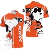 Philadelphia Flyers Snoopy Lover 3d Printed All Over Print Polo Shirt