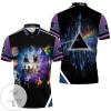 Pink Floyd Wish You Were Here Burning Man Album Cover All Over Print Polo Shirt