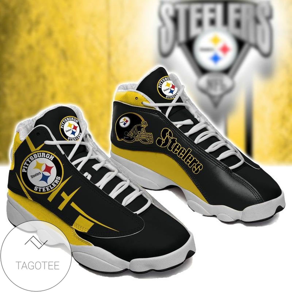 Pittsburgh Steelers Air Jordan 13 Shoes Sneakers